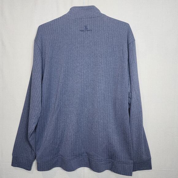 NWT Pebble Beach Golf Performance Jacket Men's Navy Blue Full Zip‎ Up Sz XL - Picture 3 of 9